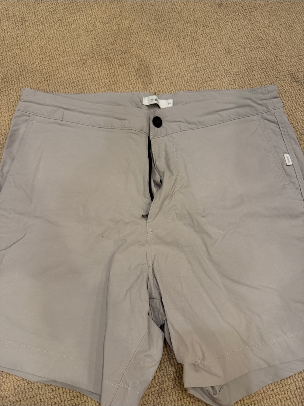 Onia Men’s Light Gray Chinos
